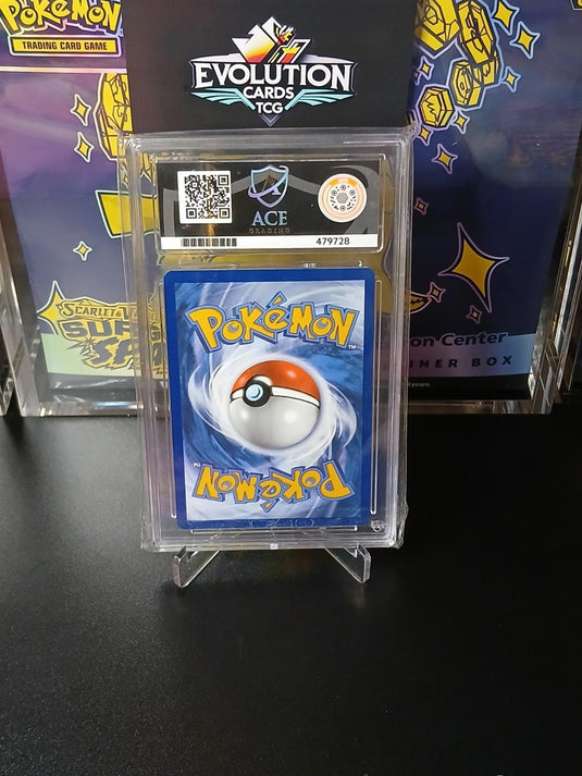 Pokemon TCG Oshawott Illustration Rare White Flare 105/086 Gem Mint Ace 10