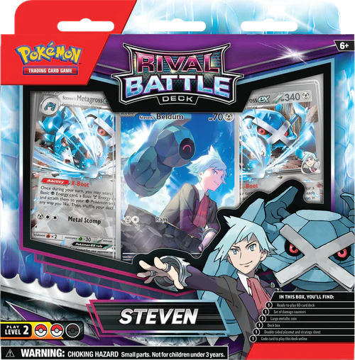 Pokémon TCG Destined Rivals Battle Deck (Steven)