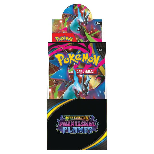 Pokemon TCG: Mega Evolution Phantasmal Flames - Half Booster Box (18 Packs)