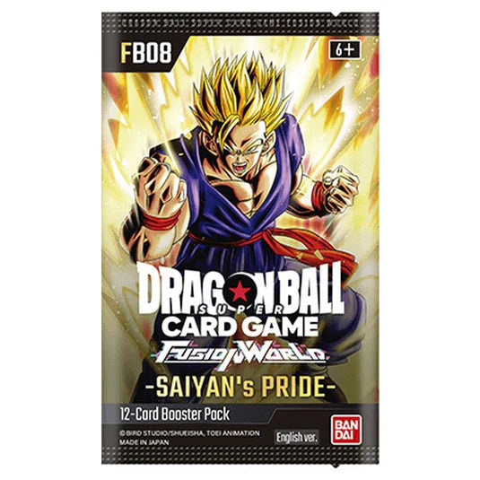 Dragon Ball Z - Fusion World: Saiyan's Pride (FB08) Boosters (24ct) (PRE-ORDER)