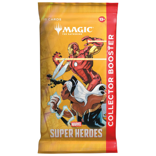 Magic: The Gathering Marvel Super Heroes Collector Booster Box (12 Packs) (Pre-Order)