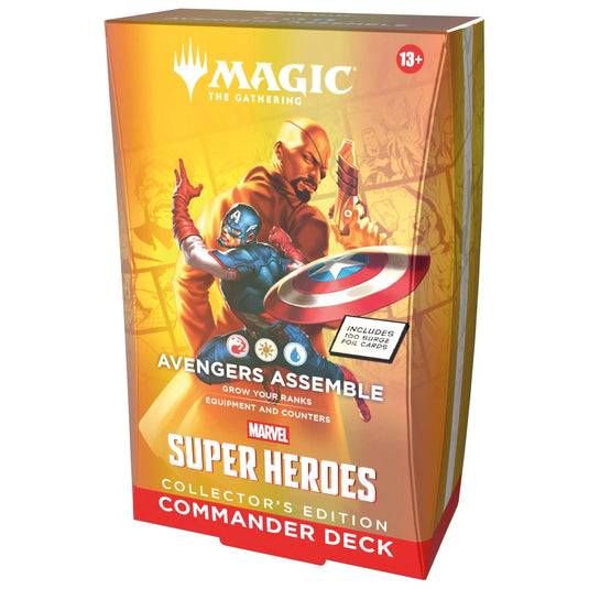 Magic: The Gathering Marvel Super Heroes Collector’s Edition Commander Deck - Avenger Assemble (Pre-Order)