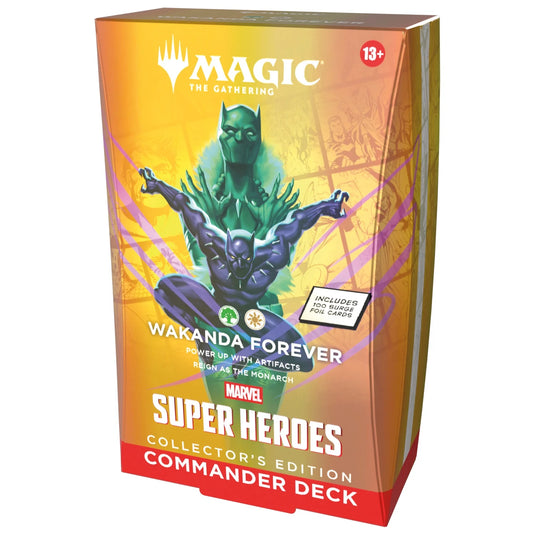 Magic: The Gathering Marvel Super Heroes Collector’s Edition Commander Deck - Wakanda Forever (Pre-Order)