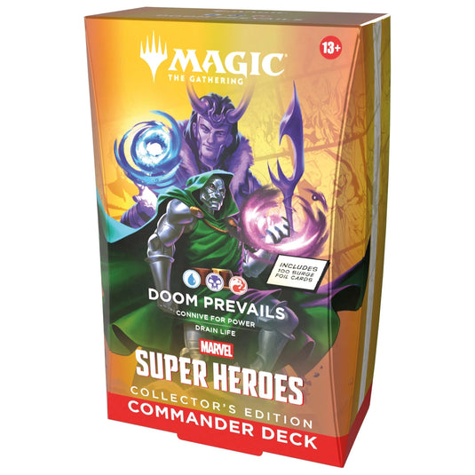Magic: The Gathering Marvel Super Heroes Collector’s Edition Commander Deck - Doom Prevails (Pre-Order)