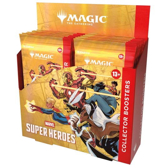 Magic: The Gathering Marvel Super Heroes Collector Booster Box (12 Packs) (Pre-Order)
