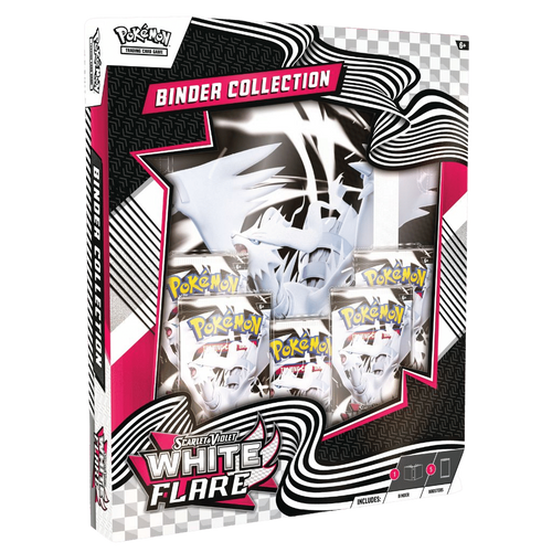 Pokemon - Scarlet & Violet 10.5 White Flare Binder Collection Reshiram