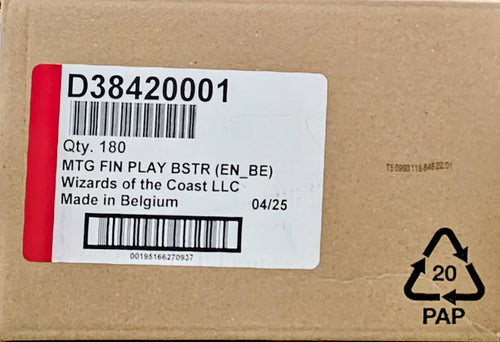 Magic the Gathering Final Fantasy Play Booster Sealed Case