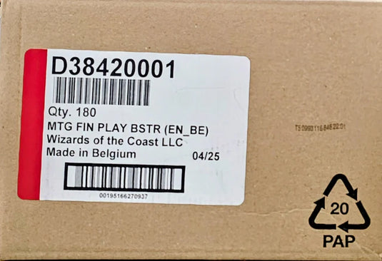Magic the Gathering Final Fantasy Play Booster Sealed Case