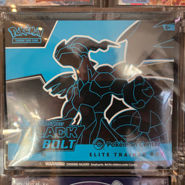 Pokémon - Scarlet & Violet 10.5 - Black Bolt Pokémon center ETB