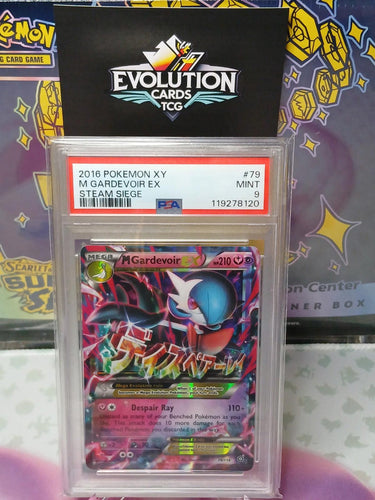 Pokémon TCG Mega-Gardevoir-EX Steam Siege 79/114 Holo Holo Rare ex PSA 9