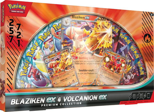 Pokémon tcg Blaziken ex Volcanion ex Premium Collection