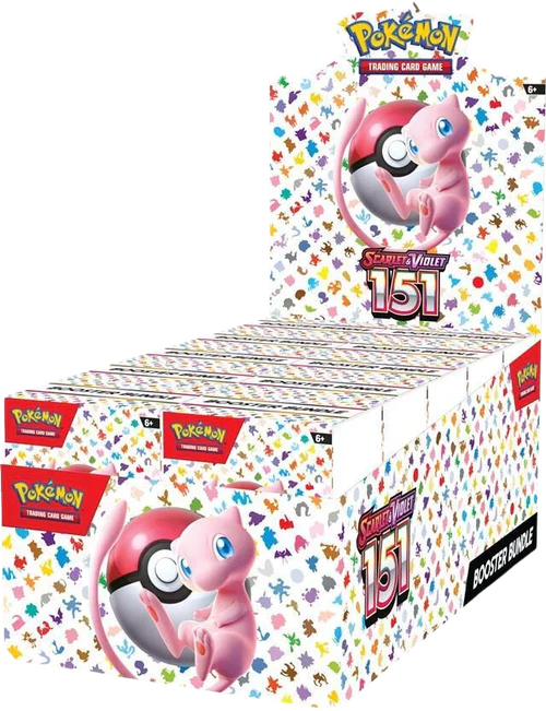 Pokemon TCG: Display of 10 151 Booster Bundle (CASE X6 )
