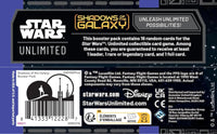 Star Wars: Unlimited TCG Shadows of the Galaxy Booster Box (24 packs)
