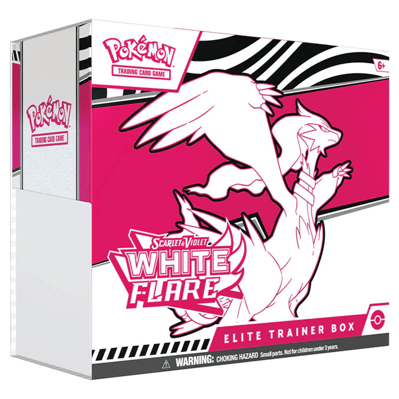 Load image into Gallery viewer, Pokemon - Scarlet &amp; Violet 10.5 - White Flare Elite Trainer Box
