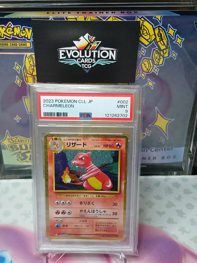 Load image into Gallery viewer, 2023 Pokemon CLL JP Charmeleon Graded Card PSA 9 Mint
