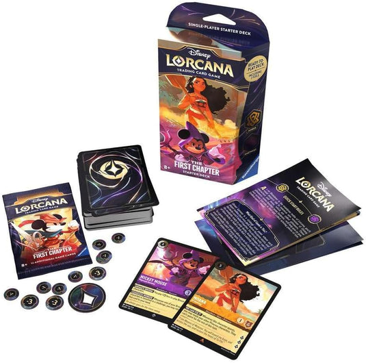Disney Lorcana TCG: The First Chapter - Amber & Amethyst Single-Player Starter Deck