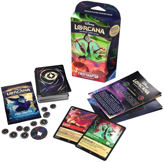 Disney Lorcana TCG: The First Chapter - Emerald & Ruby Single-Player Starter Deck
