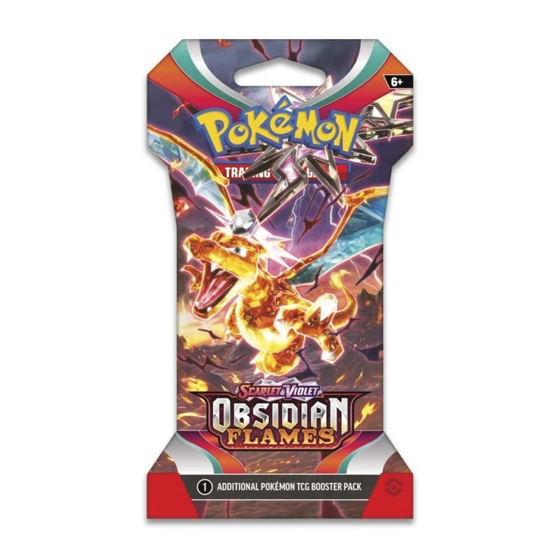 Load image into Gallery viewer, Pokemon TCG: Obsidian Flames Sleeved Booster
