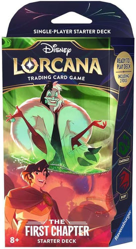 Disney Lorcana TCG: The First Chapter - Emerald & Ruby Single-Player Starter Deck