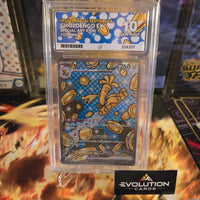 Pokemon Card TCG: Gholdengo ex 220/187 Ace Grading Gem Mint 10