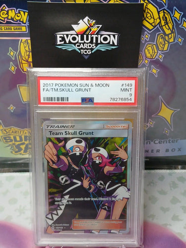 Pokémon TCG Trainer Team Skull Grunt 149/149 Sun & Moon Base Set 2017 Near Mint