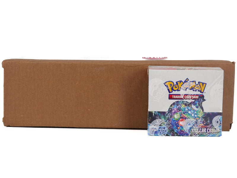 Load image into Gallery viewer, Pokemon TCG:  Stellar Crown Booster 6-Box Case
