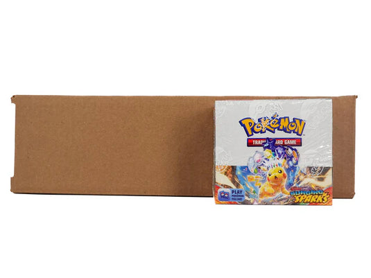 Pokemon TCG: Surging Sparks - x6 Booster Boxes Case Evolution Cards TCG Pokemon TCG: Surging Sparks - x6 Booster Boxes Case Evolution Cards TCG
