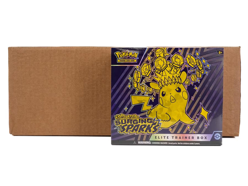 Load image into Gallery viewer, Pokemon TCG: Surging Sparks Elite Trainer 10-Box Case
