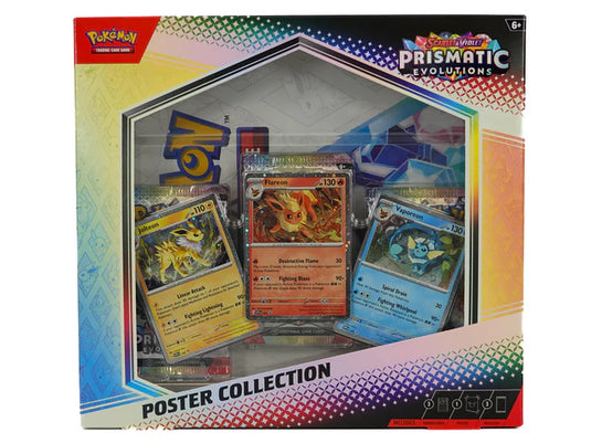 Pokemon Scarlet & Violet: Prismatic Evolutions Poster Collection