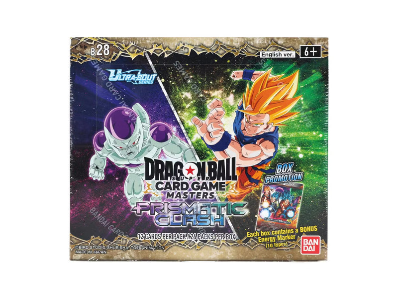 Load image into Gallery viewer, Dragon Ball Super TCG - Masters - Prismatic Clash (B28) - Booster Box - 24 packs
