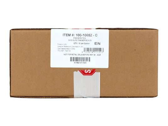 Pokemon TCG - Destined Rivals Elite Trainer Box Sealed Case