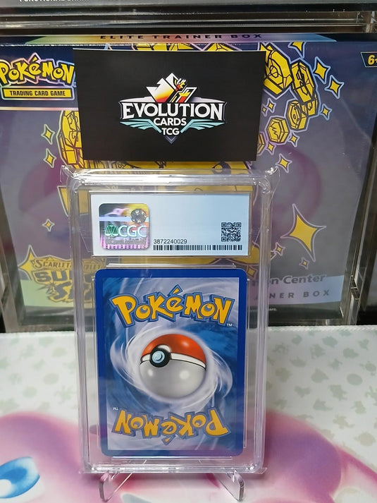 Pokemon TCG Snorlax Rising Rivals League Crosshatch Rev Holo Rare Promo CGC 9