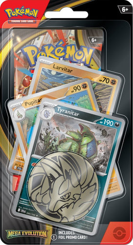 Pokemon Mega Evolution: Tyranitar Premium Checklane Blister