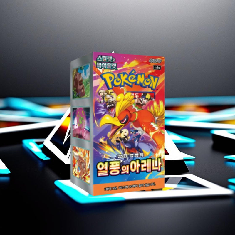 Load image into Gallery viewer, Pokemon TCG: Heat Wave Arena - Booster Box [KR]
