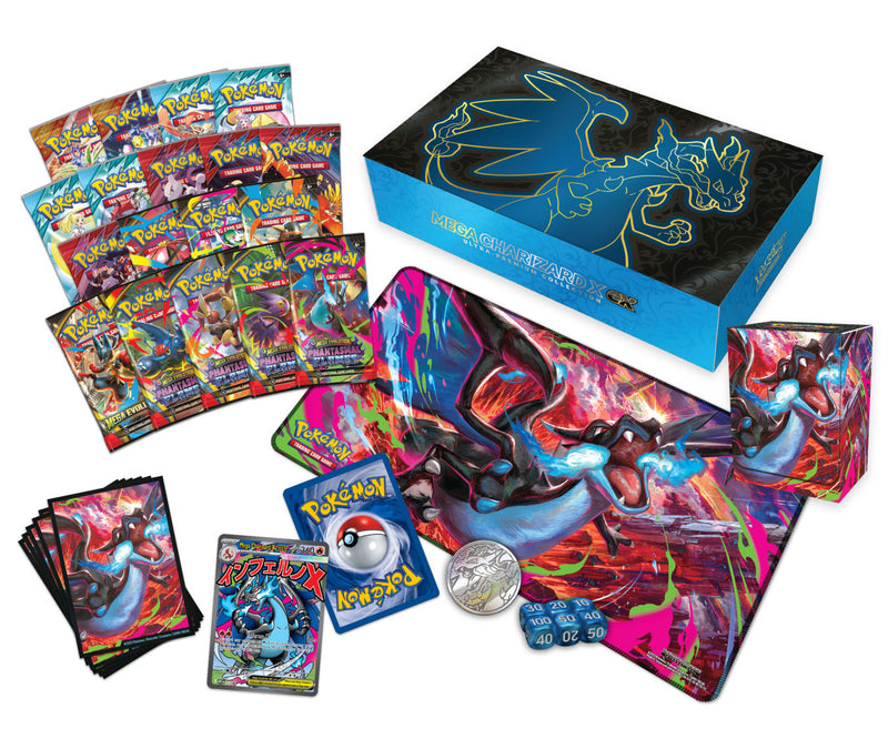 Load image into Gallery viewer, Pokemon TCG: Mega Charizard X ex Ultra-Premium Collection
