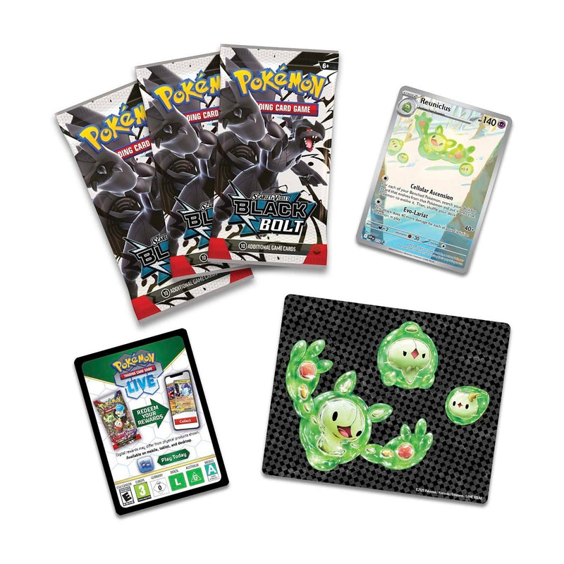 Load image into Gallery viewer, Pokémon TCG: Scarlet &amp; Violet-Black Bolt Tech Sticker Collection
