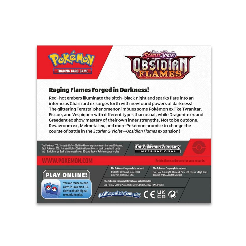 Load image into Gallery viewer, Pokemon TCG: Obsidian Flames - Booster Box (36 Packs)
