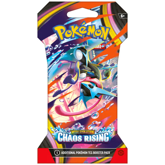 Pokemon Mega Evolution Chaos Rising - Sleeved Booster Pack (Pre-Order)