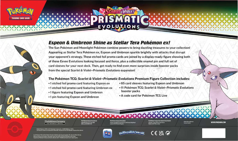 Load image into Gallery viewer, Pokemon - Scarlet &amp; Violet 8.5 Prismatic Evolutions Premium Figure Collection (Per-Order)
