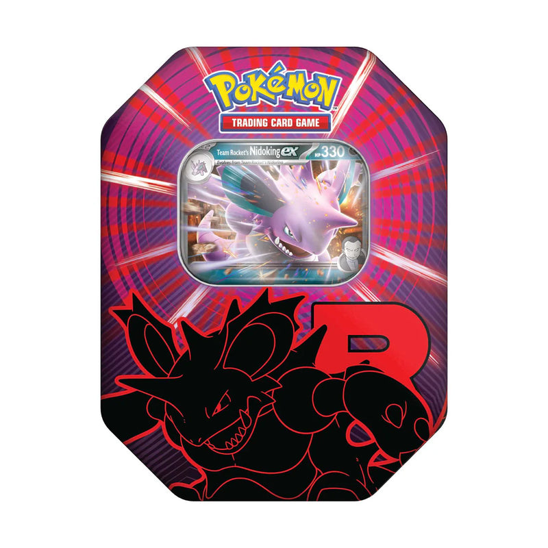 Load image into Gallery viewer, Pokémon TCG: Team Rockets Nidoking Tin
