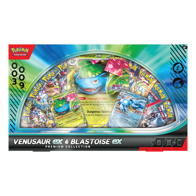 Load image into Gallery viewer, Pokémon TCG: Venusaur /Blastoise ex Premium Collection
