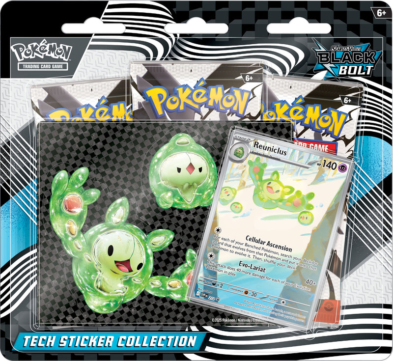 Load image into Gallery viewer, Pokémon TCG: Scarlet &amp; Violet-Black Bolt Tech Sticker Collection
