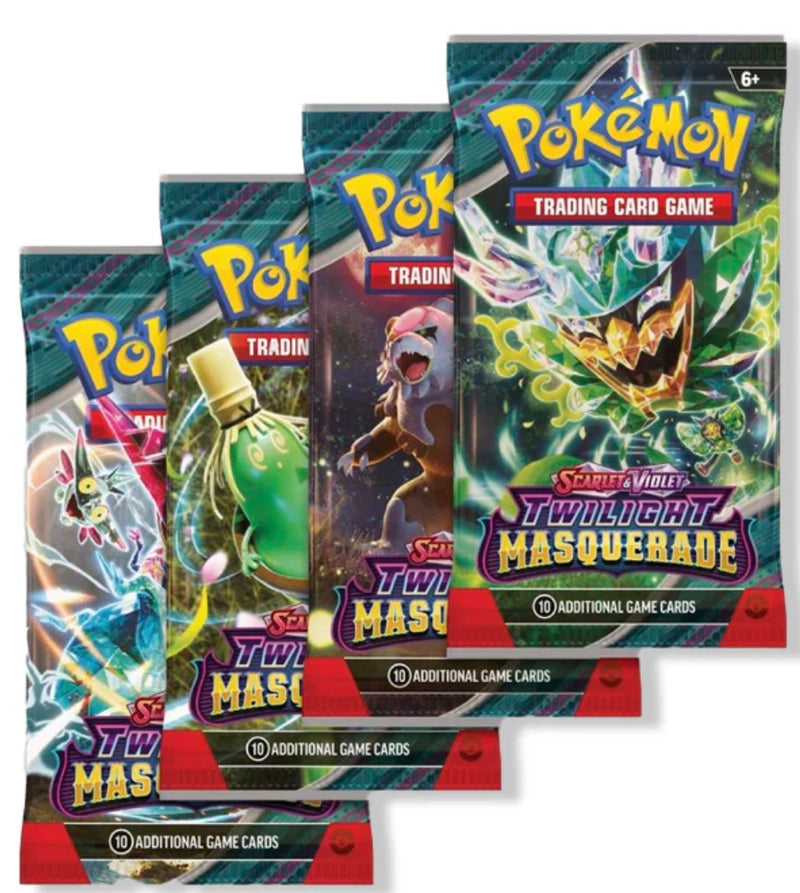 Load image into Gallery viewer, Pokemon TCG: Twilight Masquerade - Half Booster Box (18 Packs)
