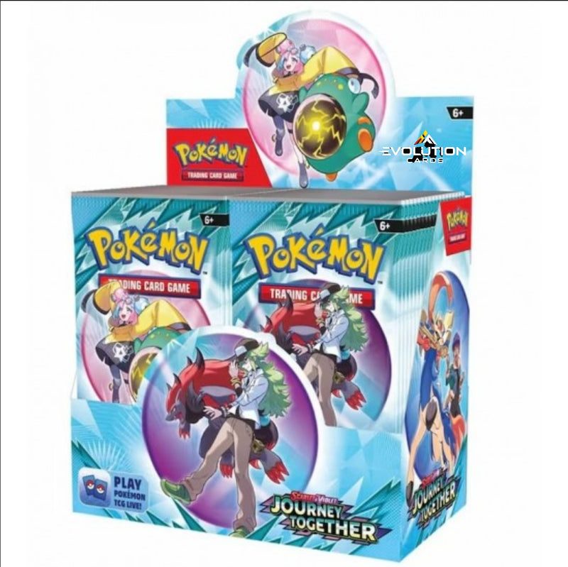 Load image into Gallery viewer, Pokémon TCG - Journey Together SV09 Booster Box (36 Packs) - SEALED CASE OF 6
