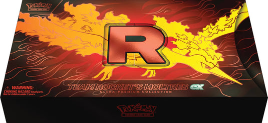 Pokemon TCG Team Rocket's Moltres ex Ultra Premium Collection (Pre-Order)
