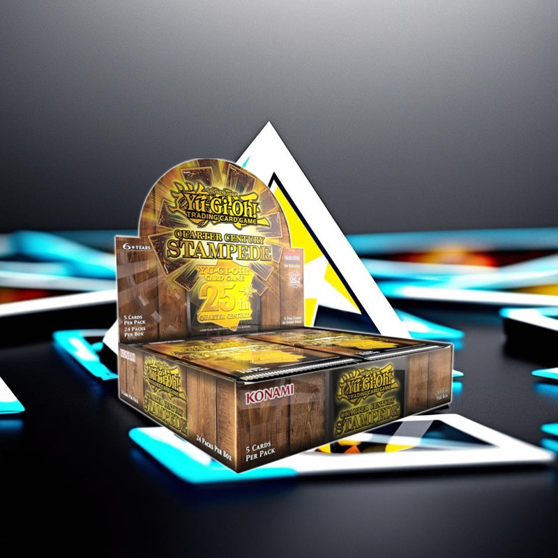 Load image into Gallery viewer, YuGiOh! - Quarter Century Stampede - 1st Edition - Booster Box

