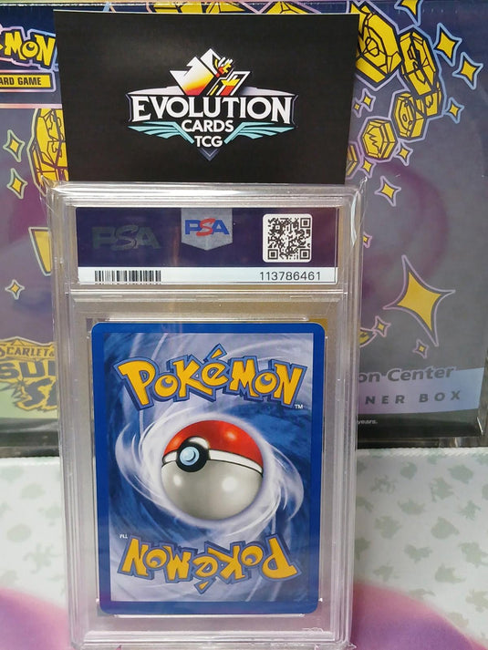 Pokemon TCG Poliwrath 2000 Base Set 2 Holo 15/130 PSA 8 NM-MT