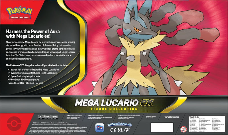 Load image into Gallery viewer, Pokemon TCG Mega Lucario ex Figure Collection
