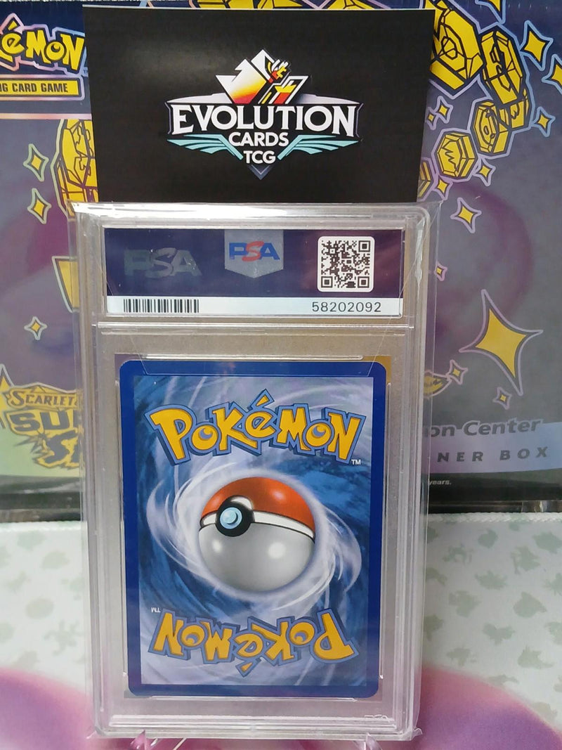 Load image into Gallery viewer, Pokemon TCG SM Black Star Promo Cosmic Eclipse Prerelease Buzzwole #SM218 PSA 9
