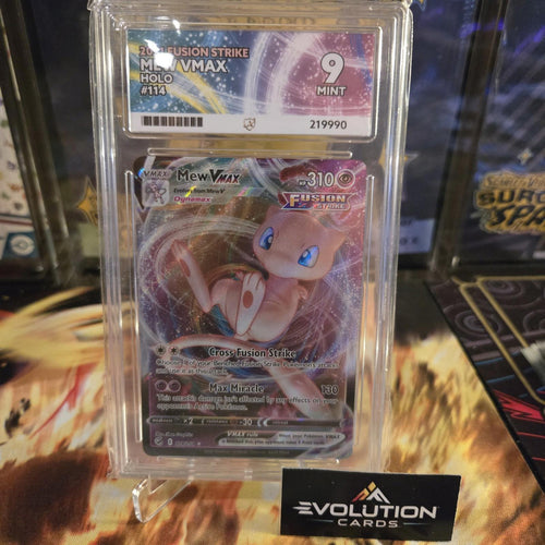 POKEMON TCG: MEW VMAX 040/100 JPN 2021 FUSION ARTS ACE 9